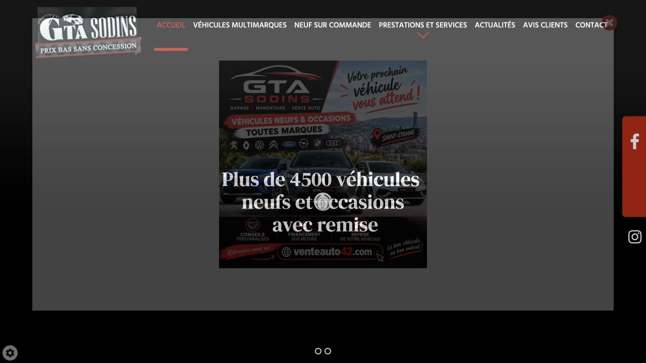 Capture du site de GTA Sodins