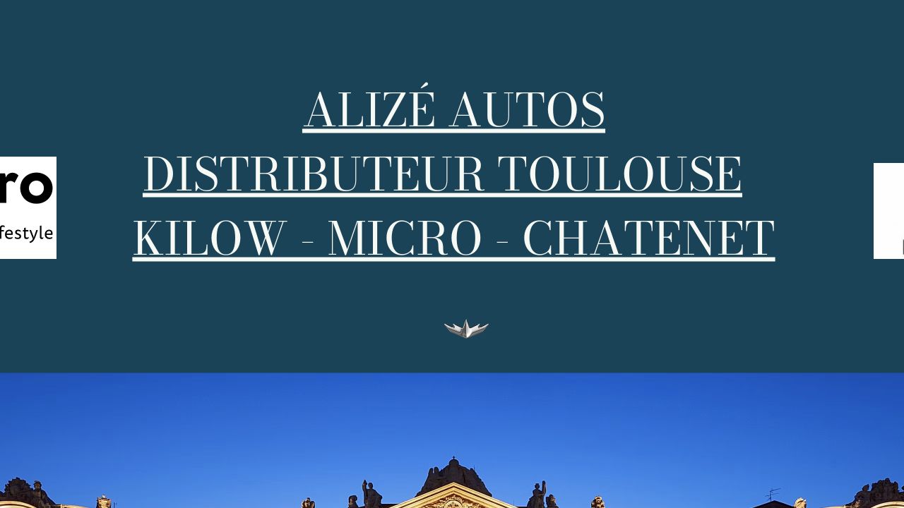 Capture du site de Alizé Autos