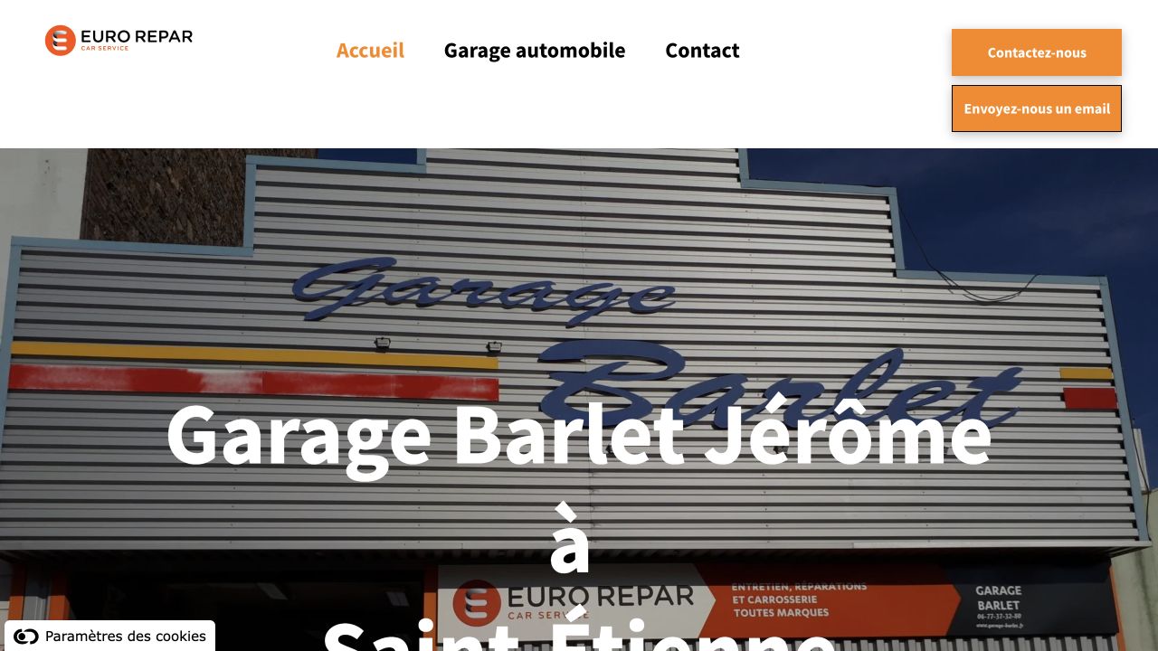 Capture du site de Garage Barlet