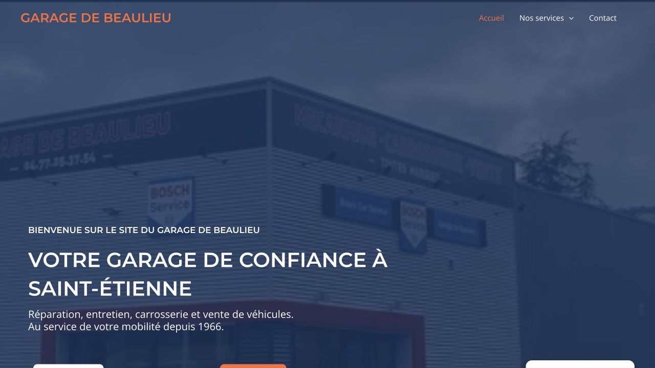 Capture du site de Garage de Beaulieu