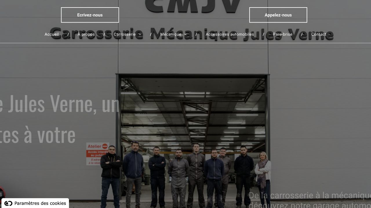 Capture du site de Carrosserie Mécanique Jules Verne